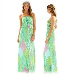 Lilly Pulitzer Marlisa Maxi Sun Dance SZ M